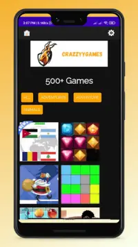 Crazy Games- 500  Games In One App Screen Shot 0