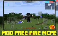 Mod Free Fire Skins For MCPE 2021 Screen Shot 1