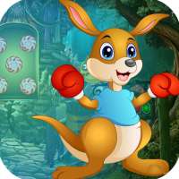 Best Escape Games 189 Boxing Kangaroo Rescue Game
