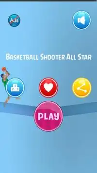 Basketball Shooter All Star Screen Shot 1