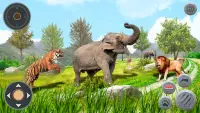 शेर सिम्युलेटर : शेर वाला गेम Screen Shot 1