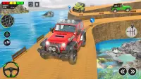 Offroad Jeep Driving Car Games Screen Shot 3