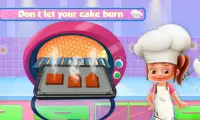 Ginger Bread House Cake Girls Cooking Game Screen Shot 3