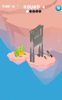 Tap the frog- Homeless Frog Games Screen Shot 4