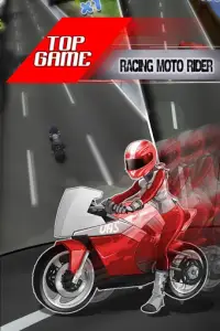 Racing Moto Rider Screen Shot 0