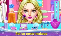 New Year princess makeup salon & hairstyle fashion Screen Shot 2