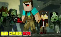 Raid Zombies Map for Minecraft PE Screen Shot 1