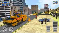 Highway Road Construction Games Free 2018 Screen Shot 4
