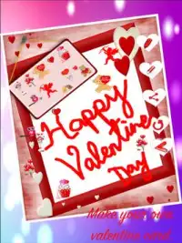 Valentine Love Card Maker Screen Shot 2