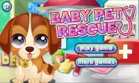 Bebê Pet Care & Rescue Screen Shot 0