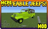 Jeep Cars Addon MCPE - Minecraft Mod Screen Shot 1