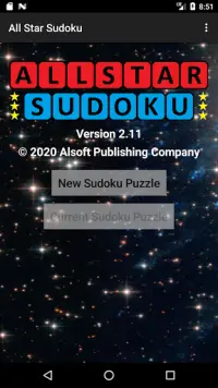 All Star Sudoku Screen Shot 0
