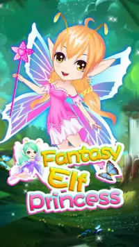 Fantasy ELF Princess - Makeup & Dress Up Games Screen Shot 0
