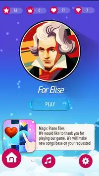 Magic Piano Tiles Screen Shot 1