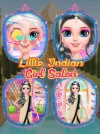 Little Indian Girl Salon Screen Shot 4