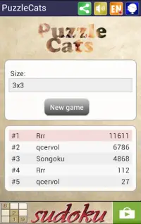 Sliding Puzzle Cats Screen Shot 3