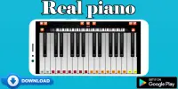 Piano Real Learning Keyboard Screen Shot 2