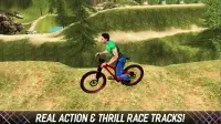 BMX Rooftop Bicycle rider Bike race stunt Game 3d Screen Shot 3