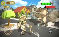 Juegos de ataque de Rampage City Smasher Screen Shot 1