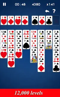 10000  FreeCell Solitaire Screen Shot 0