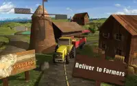 미래 농업 트랙터 운송 : 오프로드 3D Screen Shot 0