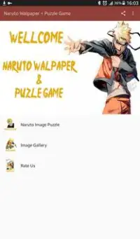 Naruto Walpaper   Puzzle Game Screen Shot 0