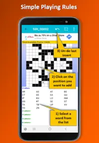 Fill it ins crossword puzzles Screen Shot 7