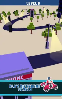 Fun Delivery Rush 3D Screen Shot 1