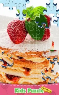 Kids Jigsaw Puzzle: Food Mania Screen Shot 0