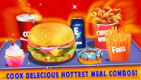 New Burger Shop - Fast Food Deals Cooking Game Screen Shot 3