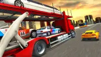 Truk Trailer Transporter Mobil Screen Shot 18