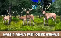 Survie de forêt sauvage: Simulateur animal Screen Shot 2