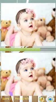 Find Difference Baby Games Screen Shot 2