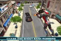 Superhero latać Robot Ratować Screen Shot 4