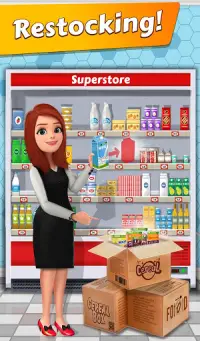 Supermercado Cash Register: Meninas Cashier Games Screen Shot 10