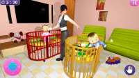 Real Twins Baby Simulator 3D Screen Shot 6