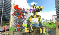 Ultimate Dragon Robot Transform Battle War Game Screen Shot 1