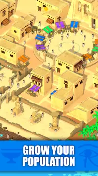 Idle Egypt Tycoon: Empire Game Screen Shot 1