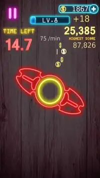 Fidget spinner -Hand spinner :fidget simulator pro Screen Shot 2