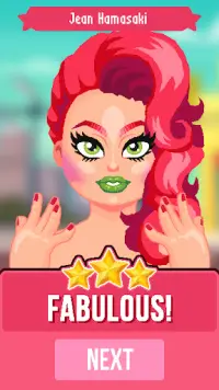 MakeUp RUSH - Drag Queen Make Up Game Screen Shot 4
