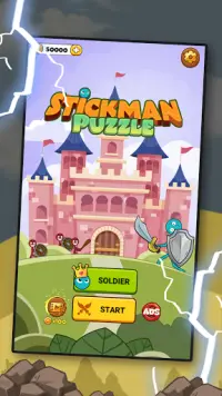 Stickman Puzzle Screen Shot 3