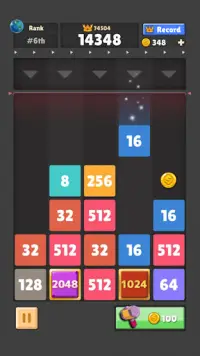 Drop The Number™ : Merge Game Screen Shot 2