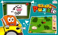 Marbel Shape Puzzle Kids Games Screen Shot 1