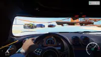 Superhero Car Stunt Racing Screen Shot 4