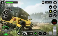 Offroad Jeep Driving Sim Game Screen Shot 1