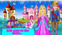 Cinderella Beauty Hair Salon - Girls Games Screen Shot 4