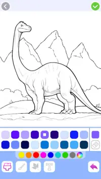 Dino Coloring: Dinosaur games Screen Shot 2