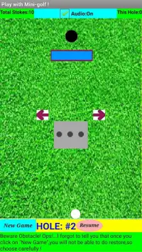 Mini Golf Screen Shot 1