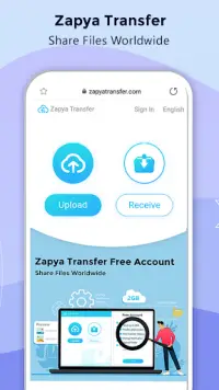 Zapya - File Transfer, Share Screen Shot 2