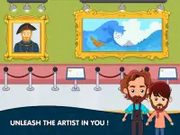 Мой Tizi Город: Игры в Музее Screen Shot 6